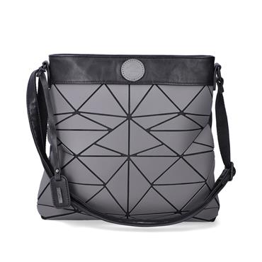 Rieker Crossbody Bag - Grey black
