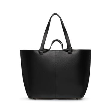 Marco Moreo Rosemary Tote Handbag - Black Leather
