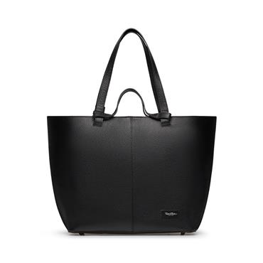 Marco Moreo Rosemary Tote Handbag - Black Leather