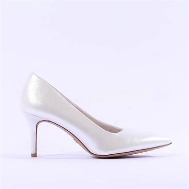 Tamaris Juliane Pointed Toe High Heel - Pearl