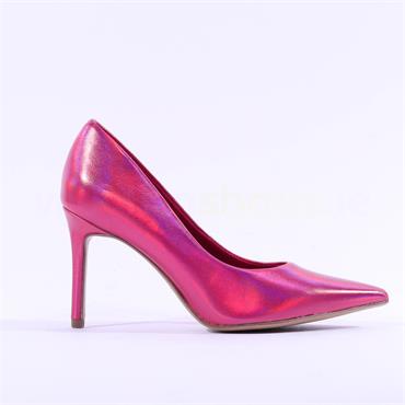 Tamaris Gabbe Pointed Toe High Heel - Fuchsia Shimmer