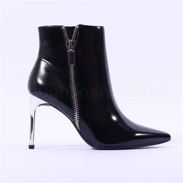 Tamaris Gabbe Side Zip High Heel Boot - Black