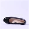 Ara Graz Bow Detail Low COurt Shoe - Black Patent