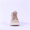 Ara Rome Side Zip Hi Top Bootie - Beige Leather