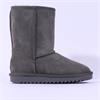 Ara Alaska Fleece Lined Mid Boot - Grey Suede