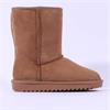 Ara Alaska Fleece Lined Mid Boot - Tan Suede