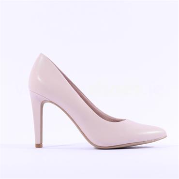 Marco Tozzi Metato Pointed Toe High Heel - Light Rose