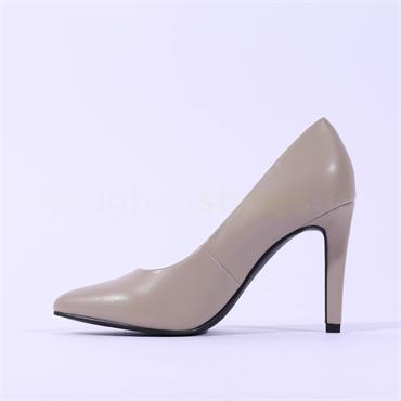 Marco Tozzi Metato Pointed Toe High Heel - Taupe