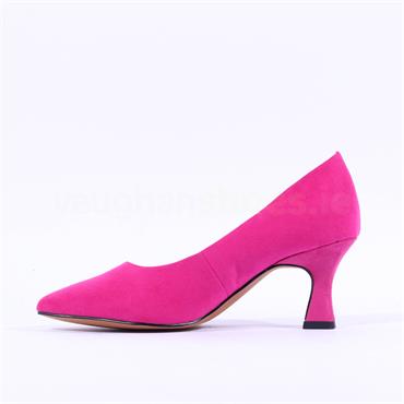 Marco Tozzi Nosca Pointed Toe Mid Heel - Pink