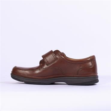 Clarks Swift Turn - Brown Leather