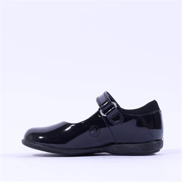 Clarks Kids TrixiCandy Inf (E Fit) - Black Pat