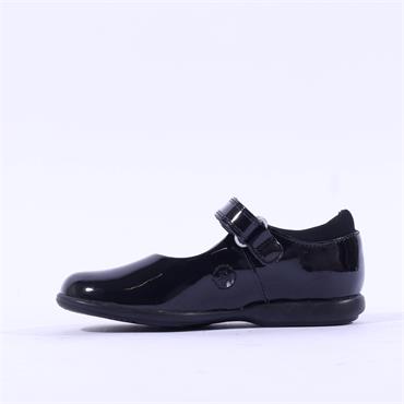 Clarks Kids TrixiCandy Inf (G Fit) - Black Pat