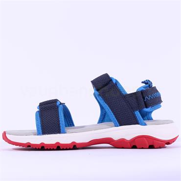 Clarks Boys Expo Sea K (G Fit) - Navy Red