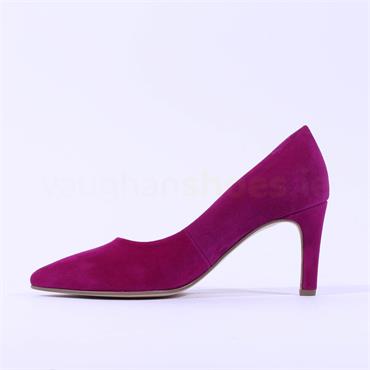 Gabor Dane Classic Pointed Toe High Heel - Fuchsia Suede