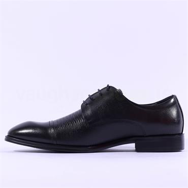 6th Sense Eton Formal Leather Shoe - Black