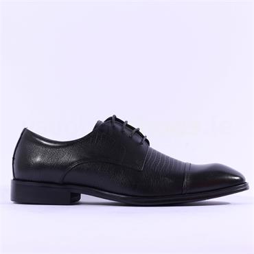 6th Sense Eton Formal Leather Shoe - Black