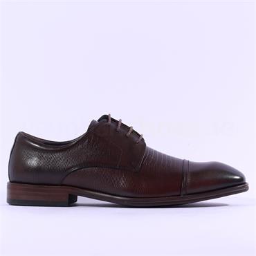 6th Sense Eton Formal Leather Shoe - Brown