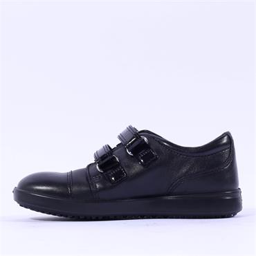 Ecco Ellli Velcro Shoe - Black