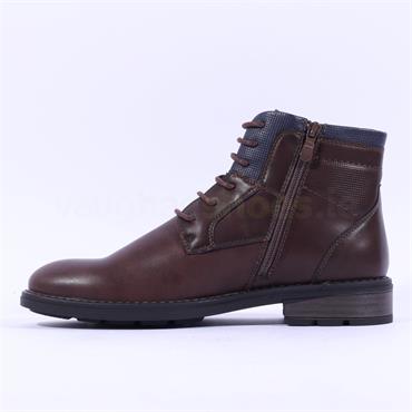 Brent Pope Luggate Laced Ankle Boot - Walnut