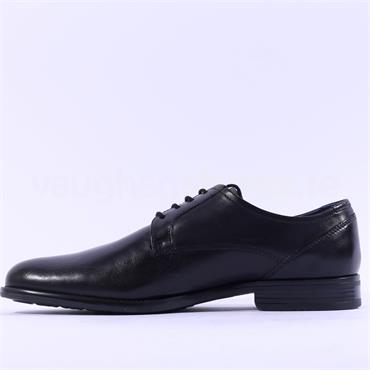 Dubarry Men Darrell Laced Dress Shoe - Black Leather
