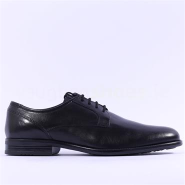 Dubarry Men Darrell Laced Dress Shoe - Black Leather