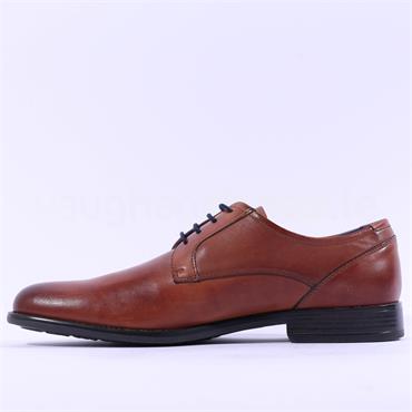 Dubarry Men Darrell Laced Dress Shoe - Tan Leather