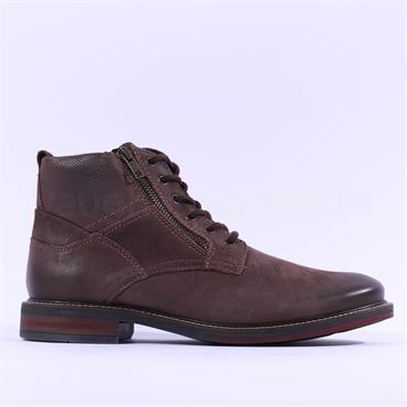 Dubarry Men Sampson Side Zip Boot - Cigar Leather