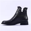 Marco Moreo Milano Stud Trim Ankle Boot - Black Leather