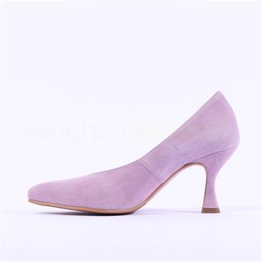 Marian Pointed Toe Flared High Heel - Lilac
