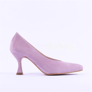 Marian Pointed Toe Flared High Heel - Lilac