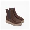 NeroGiardini Chelsea Wallabee Boot - Brown Suede