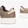 NeroGiardini Platform Laced Trainer - Bronze Leather