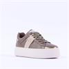 NeroGiardini Platform Laced Trainer - Bronze Leather