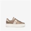 NeroGiardini Platform Laced Trainer - Bronze Leather