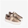 NeroGiardini Platform Laced Trainer - Bronze Leather