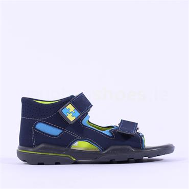 Ricosta Boys Manto Velcro Straps Sandal - Navy Blue