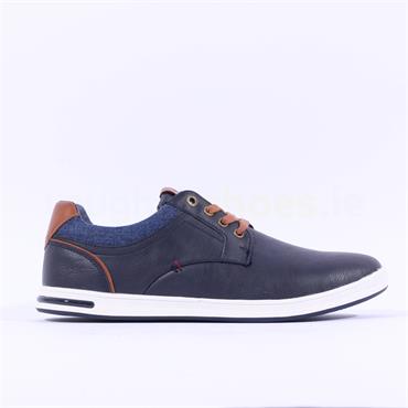 Tommy Bowe Aki Casual Laced Shoe - Storm