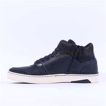 Tommy Bowe Allison Laced Casual Boot - Navy Leather