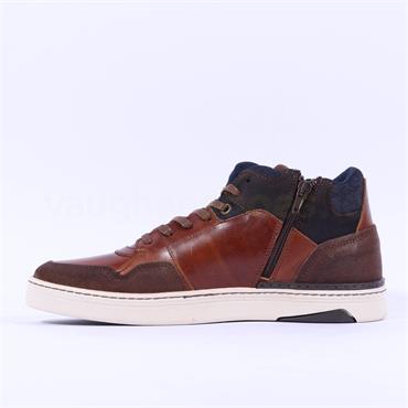 Tommy Bowe Allison Laced Casual Boot - Tan Leather