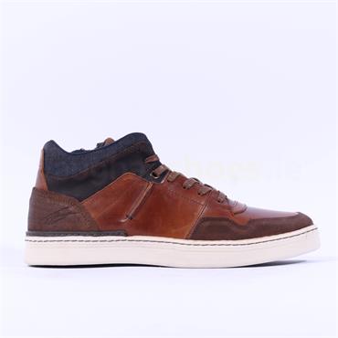 Tommy Bowe Allison Laced Casual Boot - Tan Leather