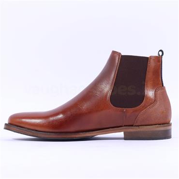 Tommy Bowe Crowley Gusset Boot - Tan Leather