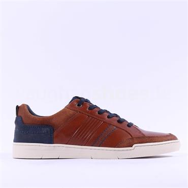 Tommy Bowe X Armstrong Laced Casual Shoe - Tan Leather
