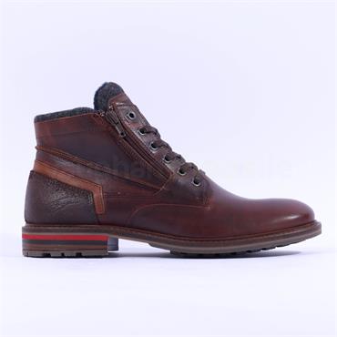 Tommy Bowe X Baird Laced Boot - Brown Leather