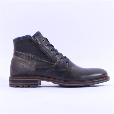 Tommy Bowe X Baird Laced Boot - Grey Leather