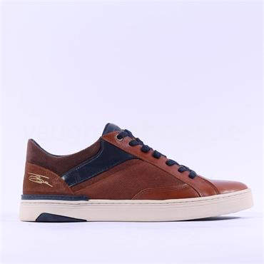 Tommy Bowe X Fenwick Laced Shoe - Tan Leather