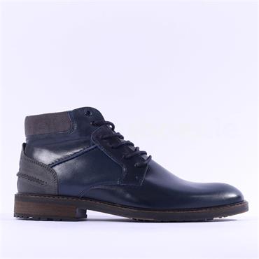 Tommy Bowe X Morris Laced Boot - Navy Leather