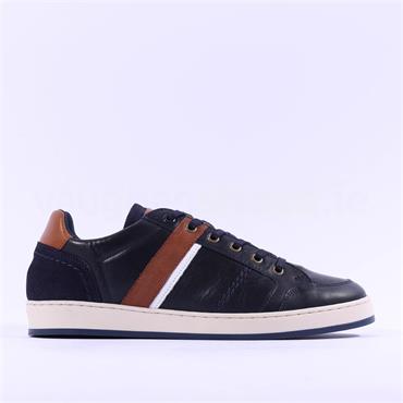 Tommy Bowe X Piper Laced Casual Shoe - Navy Leather