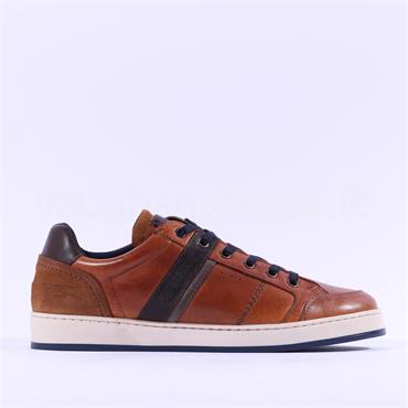 Tommy Bowe X Piper Laced Casual Shoe - Tan Leather
