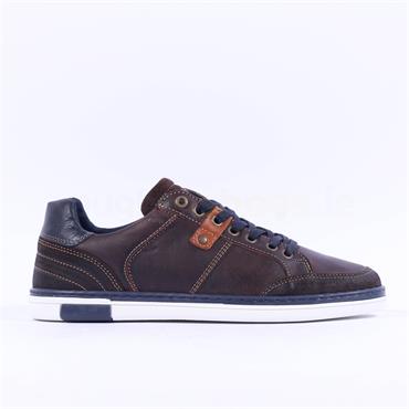Tommy Bowe X Tupou Laced Shoe - Brown Leather