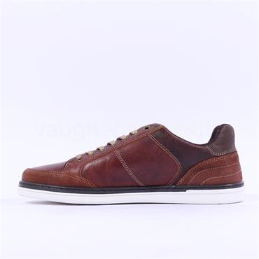 Tommy Bowe X Tupou Laced Shoe - Tan Leather
